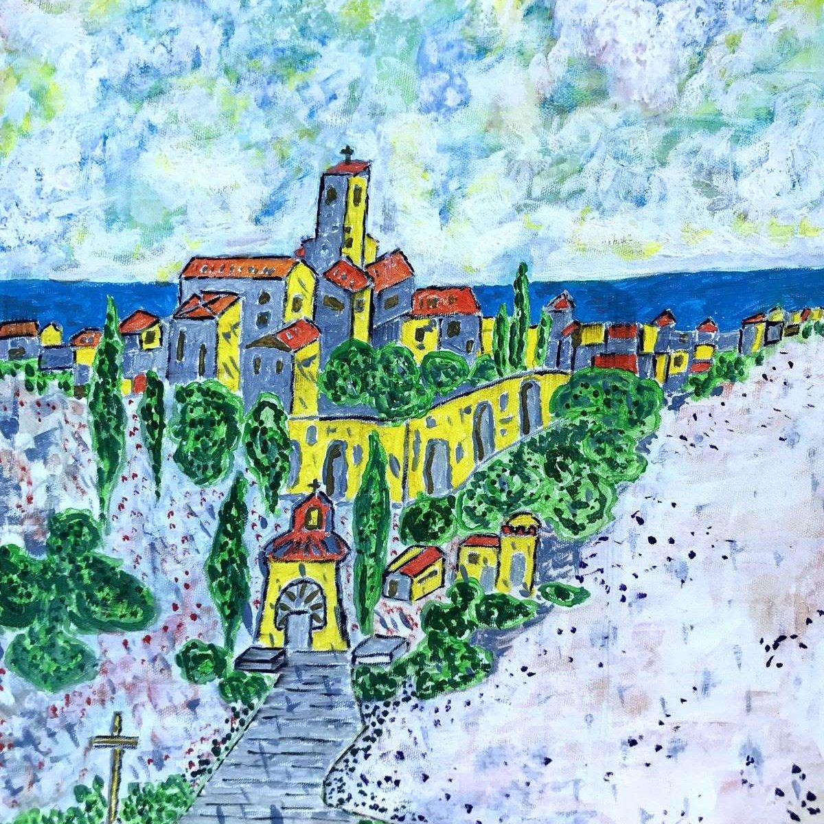 Rousguisto 02 SAINT PAUL DE VENCE 55X38 L