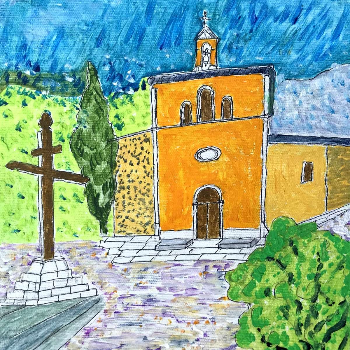 Rousguisto 12 CHAPELLE SAINTE ANNE 35X24 L